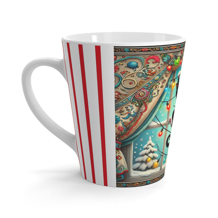 Mischief in Tinselland Latte Mug