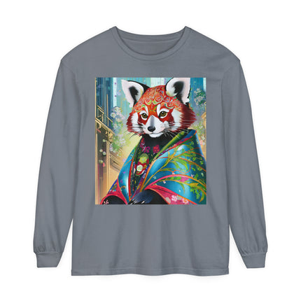 Cybernetic Red Panda Long Sleeve T-Shirt