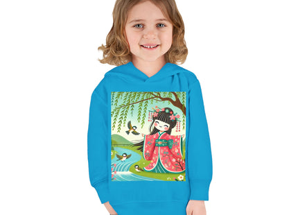 Sparrow Dance Geisha Fairy Toddler Pullover Fleece Hoodie