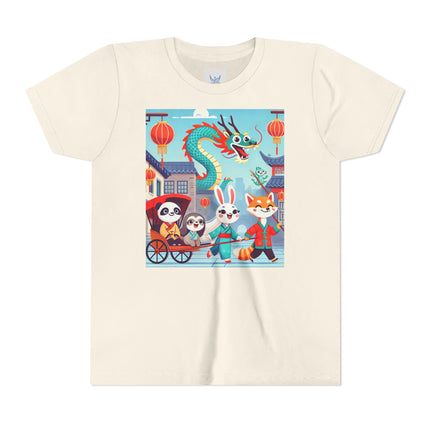 The Little Dragon and Friends Youth Short Sleeve Tee