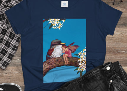 Magnolia Fairy and the Woodland Bird Cotton Tee