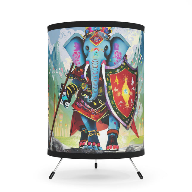 Cyberpunk Elephant Tripod Lamp