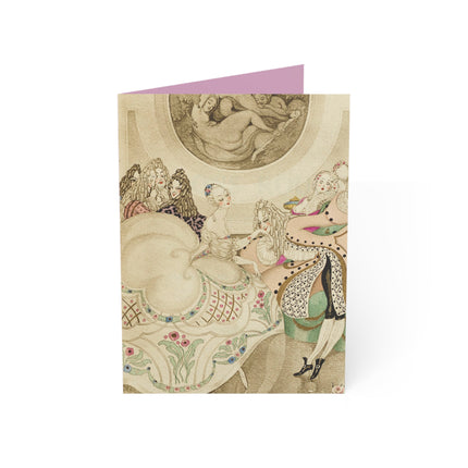 Sur talons rouges (On Red Heels) pl 01 by Gerda Wegener Greeting Cards (1, 10, 30, and 50pcs)