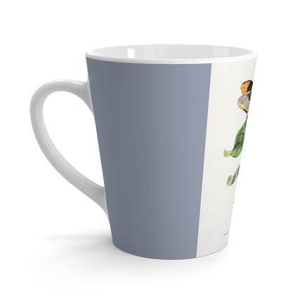 Versicolored Barbet by Paul Gervais Latte Mug