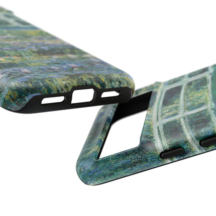 Water Lilies and Japanese Bridge by Claude Monet Phone Cases