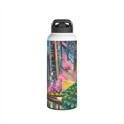 Techno Plumes Stainless Steel Water Bottle