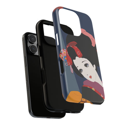 Geisha Portrait Phone Case – Elegant Beauty & Timeless Grace