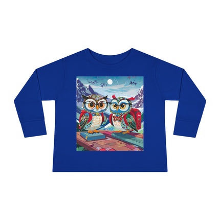 Whimsical Wise Ones Toddler Long Sleeve Tee