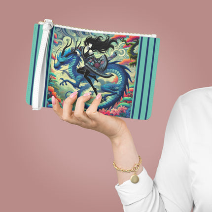 Mystic Guardian of the Sky Clutch Bag