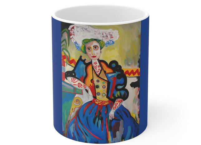 A Mulher by Amadeo de Souza-Carosa Ceramic Mug 11oz