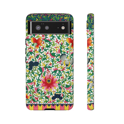 Colorful Floral Pattern by Owen Jones Phone Cases