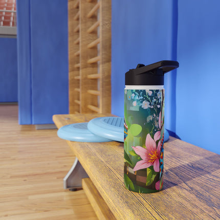 Camouflage Chameleon Stainless Steel Water Bottle