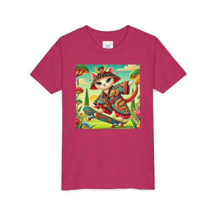 Dragon Dance on Wheels Youth Short Sleeve Tee