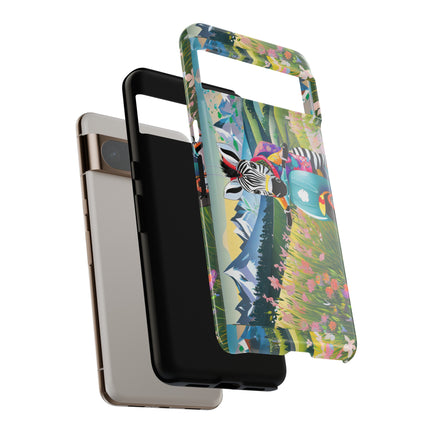 Stripes on Wheels Phone Cases