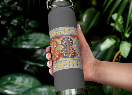 Reproduction of the Shield Frieze by Emile Gilliéron Copper Vacuum Insulated Bottle, 22oz