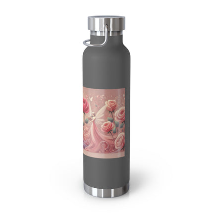 Whimsical Fairies Copper Vacuum Insulated Bottle, 22oz