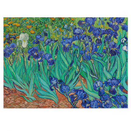 Irises by Vincent Van Gogh Puzzle (30, 110, 252, 500-Piece)