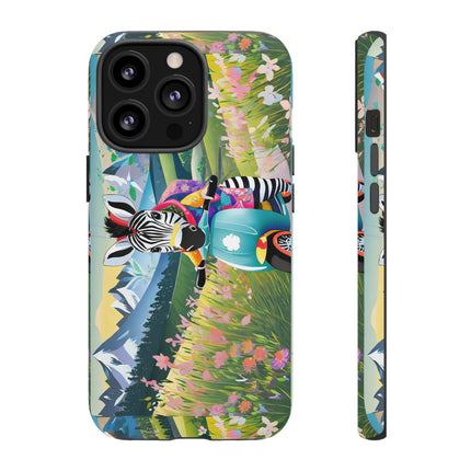 Stripes on Wheels Phone Cases