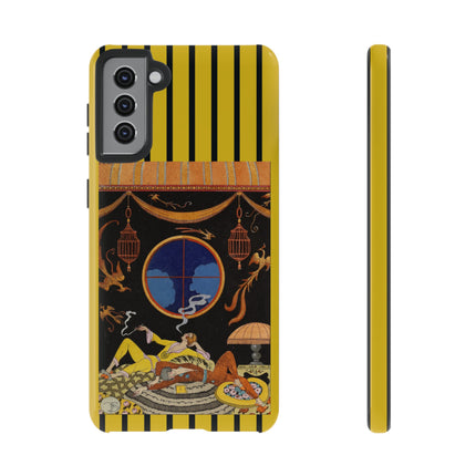 Falbalas et fanfreluches La paresse (Laziness) by George Barbier Phone Cases