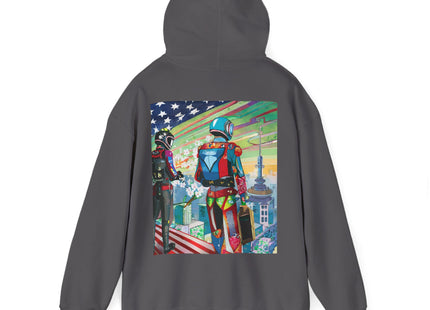 NSA Cyber Punk Computer Hacking Team – Heavy Blend™ Hooded Sweatshirt