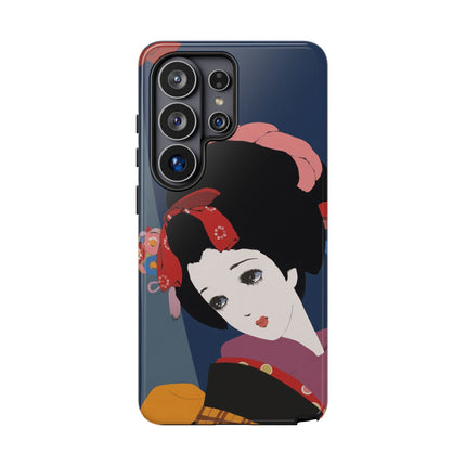 Geisha Portrait Phone Case – Elegant Beauty & Timeless Grace