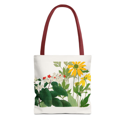 Clerodendrum & Rudbeckia by Tanigami Kônan Tote Bag (AOP)