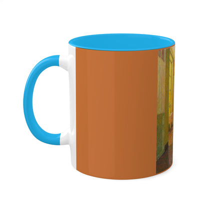 Interior, Window Light by Henri Le Sidaner Colorful Mugs, 11oz