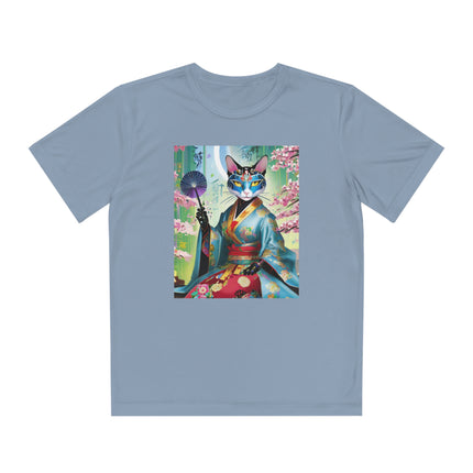 Cyberpunk Geisha Youth Competitor Tee