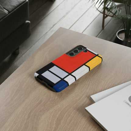 Composition with Red, Yellow, Blue, and Black by Piet Mondrian Phone Cases