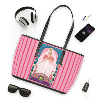 August & Peridot (from the Gem Series) by Sofia Chiostri PU Leather Shoulder Bag