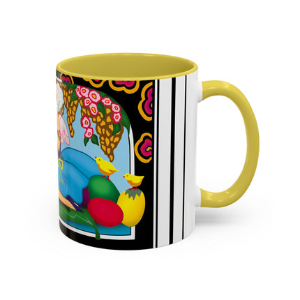 Blooms and Chicks Colorful Mugs (11oz, 15oz)