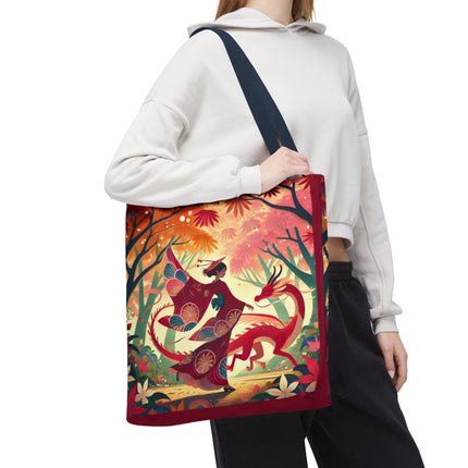The Dragon Fairy’s Dance Tote Bag – Enchanted Grace & Spring Magic