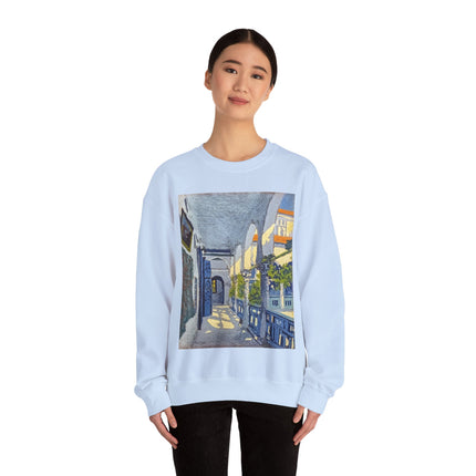 Gallery of a Moroccan Riad by George Gaudion Heavy Blend™ Crewneck Sweatshirt