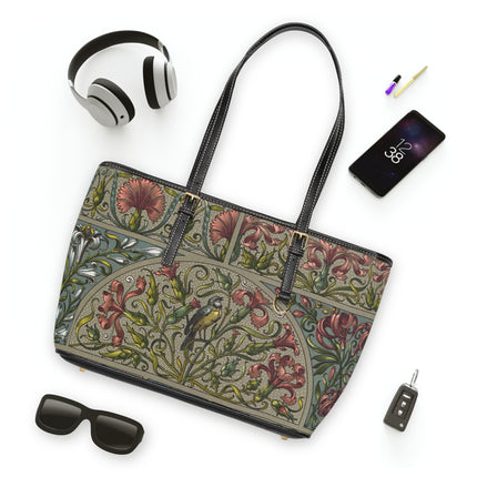 The Plant in Art and Industry Plate 04 PU Leather Shoulder Bag