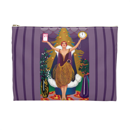 Countdown to Christmas Elegance Accessory Pouch