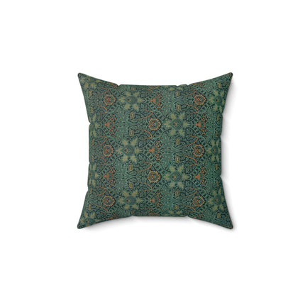 Ispahan Pattern by William Morris Spun Polyester Square Pillow