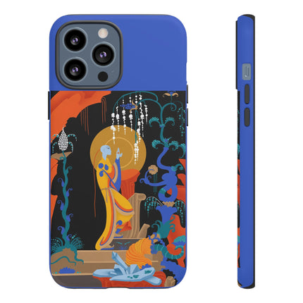 Mystic Oracle Phone Case – Sacred Glow & Eternal Grace