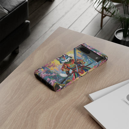 Cyberpunk Samurai Phone Cases