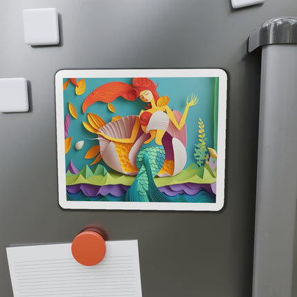 Charming Mermaid Die-Cut Magnets (4 Sizes)