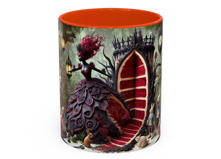 Malice in Wonderland – Gothic Halloween Colorful Mugs (11oz, 15oz)