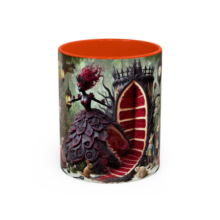 Malice in Wonderland – Gothic Halloween Colorful Mugs (11oz, 15oz)