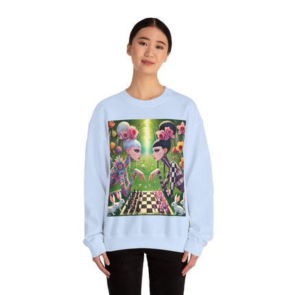 Spring Gambit: A Fairy’s Move Heavy Blend™ Crewneck Sweatshirt