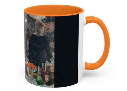 A Bar at the Folies-Bergère by Edouard Manet Colorful Mugs (11oz, 15oz)