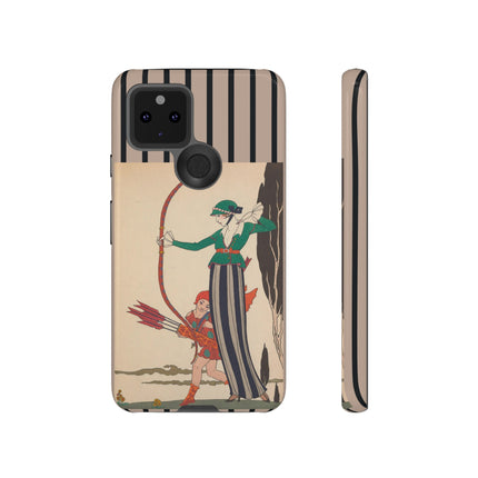 L'Arc Rouge by George Barbier Phone Cases