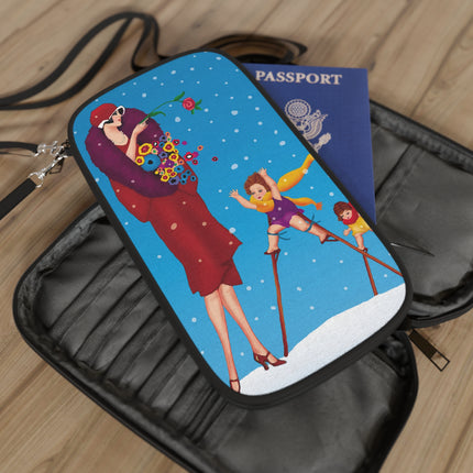Snowfall & Couture Passport Wallet