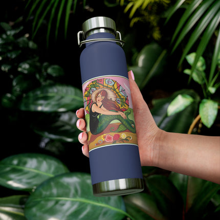 Siren Serenade by Carlo Chiostri Copper Vacuum Insulated Bottle, 22oz