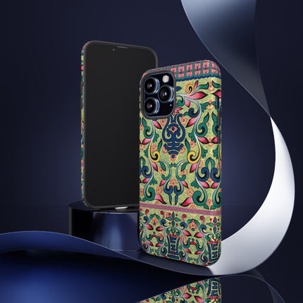 Colorful Flower Pattern by Owen Jones Phone Cases