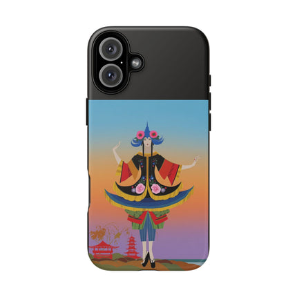 Colorful Dancer Phone Case – Vibrant Grace & Cultural Elegance