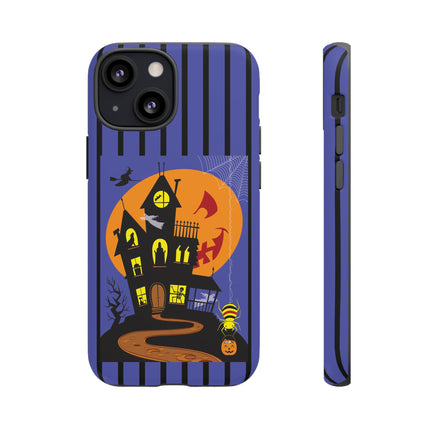 Halloween Night at the Haunted House Phone Cases