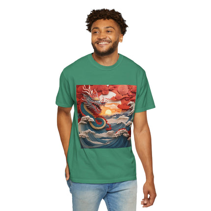 Emergence of the Dragon Unisex Garment-Dyed T-shirt